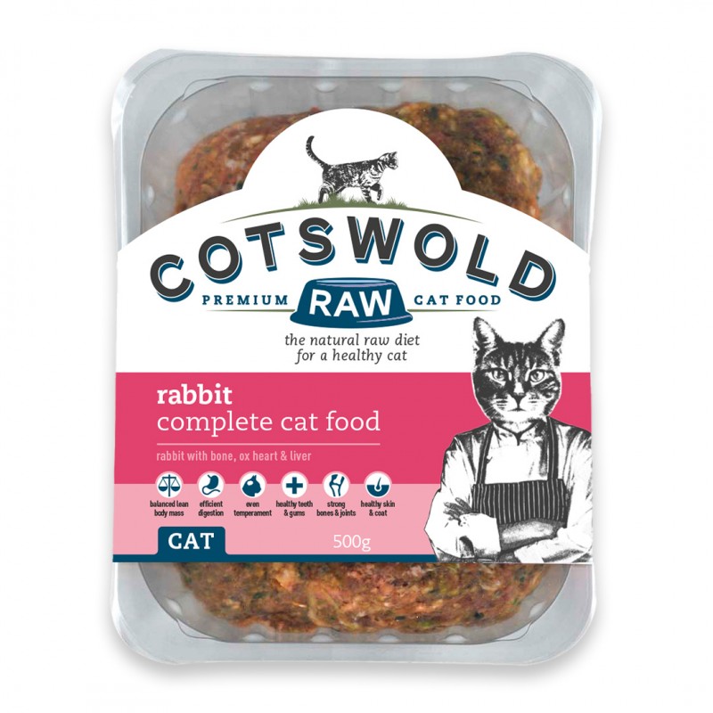 Rabbit Cat Food Raw Rabbit Cat Food Cotswold RAW