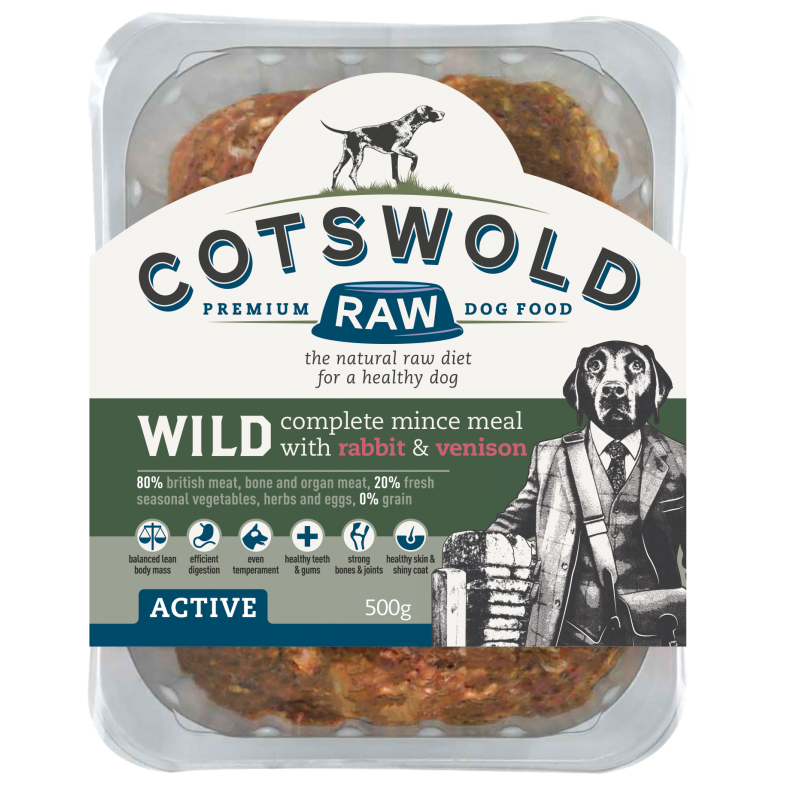 Cotswold Raw Active 80/20 Mince Adult Raw Dog Food